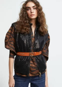 Best Chaleco efecto lentejuela Chalecos