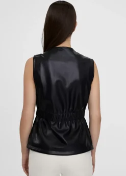 Sale Chaleco efecto piel Chalecos