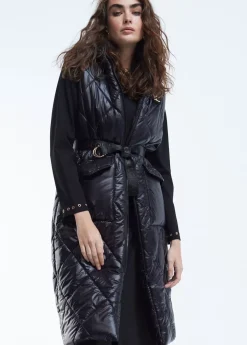 Outlet Chaleco largo acolchado Chalecos