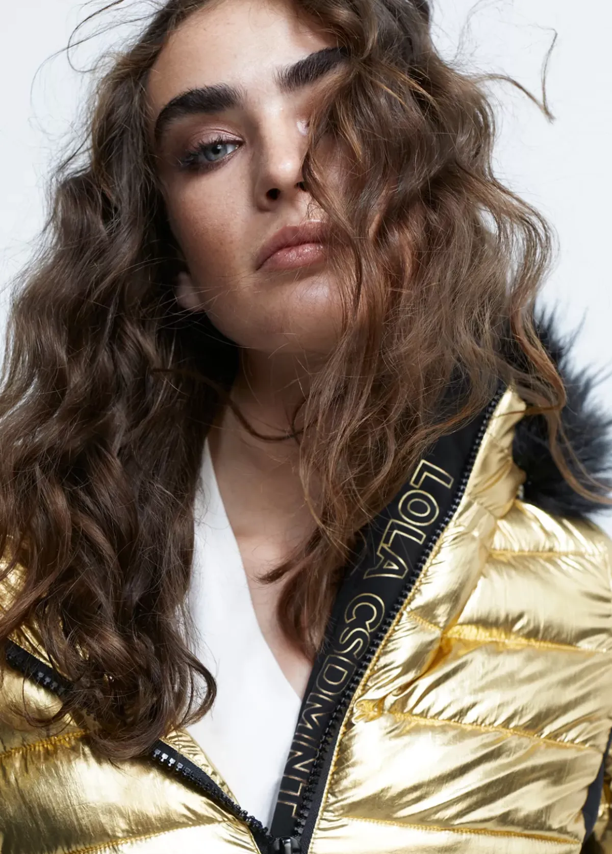 chaqueta acolchada metalizada Abrigos Y Cazadoras