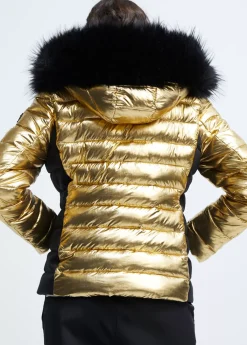 chaqueta acolchada metalizada Abrigos Y Cazadoras