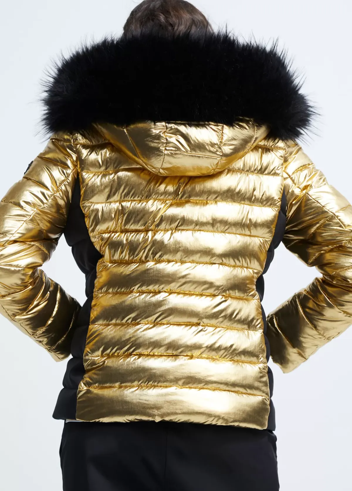 chaqueta acolchada metalizada Abrigos Y Cazadoras