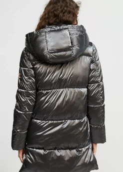 Hot chaqueta acolchada metalizada Abrigos Y Cazadoras