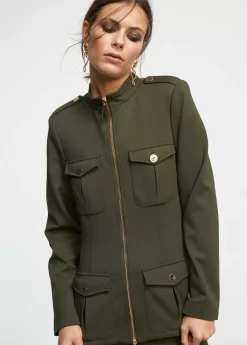 New Chaqueta con cremallera Chaquetas Y Gabardinas|Americanas Y Blazers