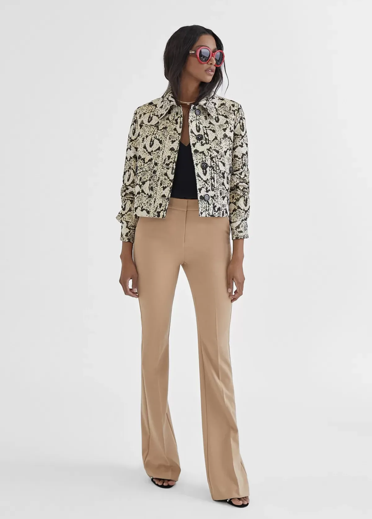 Online Chaqueta corta animal print Chaquetas Y Gabardinas|Americanas Y Blazers