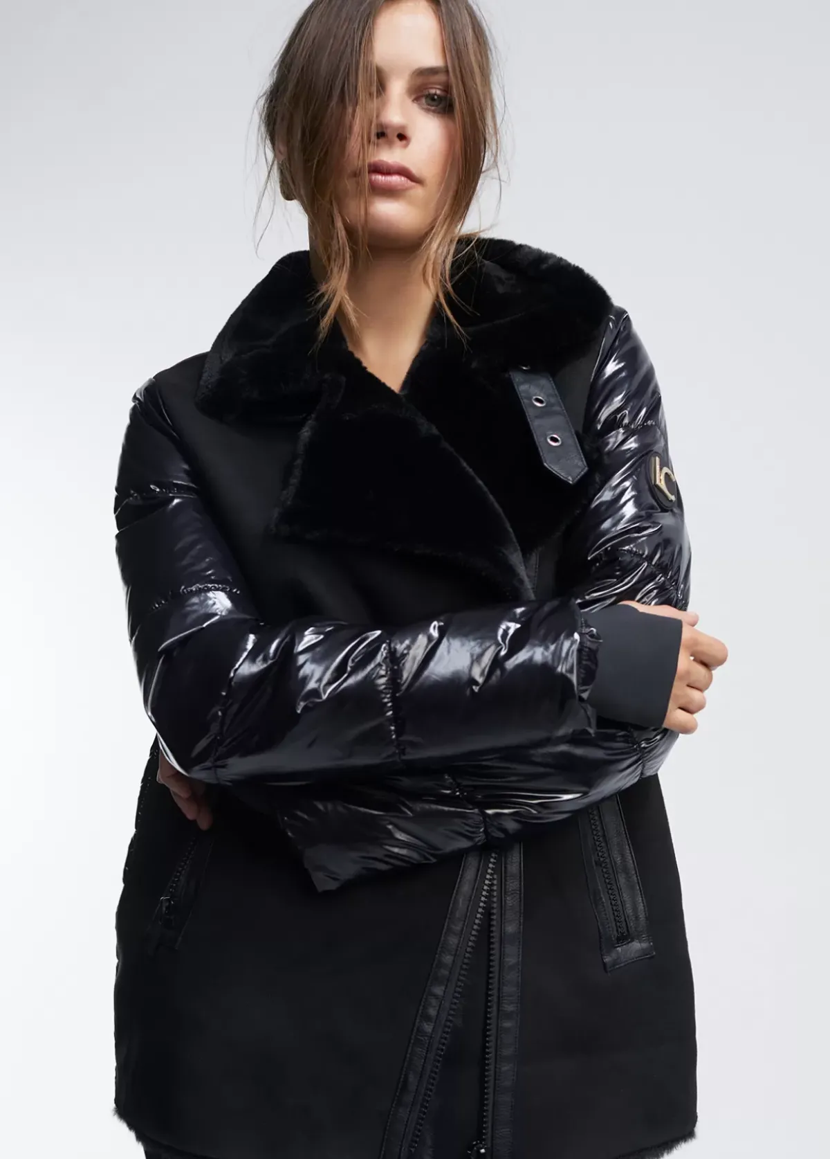 Sale Chaqueta doble faz Abrigos Y Cazadoras