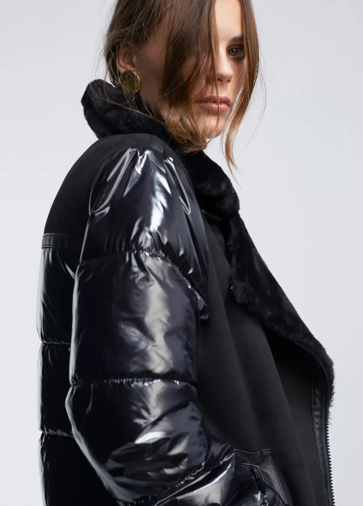 Sale Chaqueta doble faz Abrigos Y Cazadoras