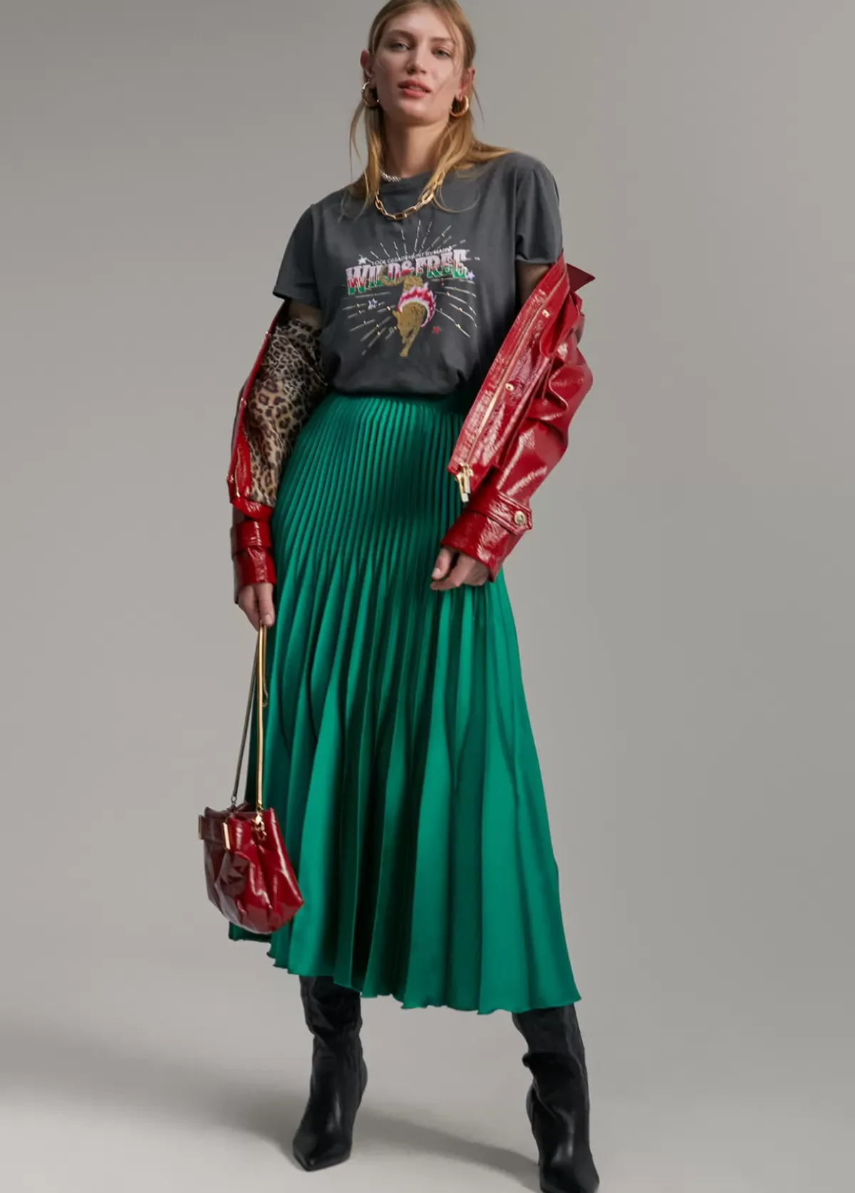 Clearance Chaqueta efecto charol Abrigos Y Cazadoras