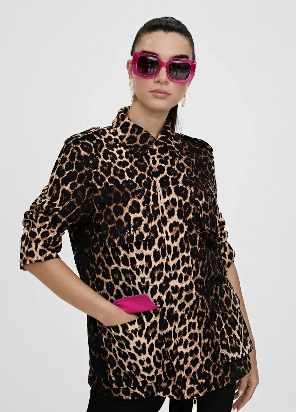 Clearance Chaqueta en print animal Chaquetas Y Gabardinas