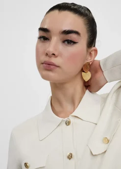 Outlet Chaqueta punto con botones Chaquetas Y Gabardinas|Punto