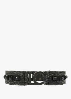 Outlet Cinturón efecto ráfia Accesorios