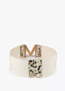 Hot Cinturón elástico animal print Accesorios