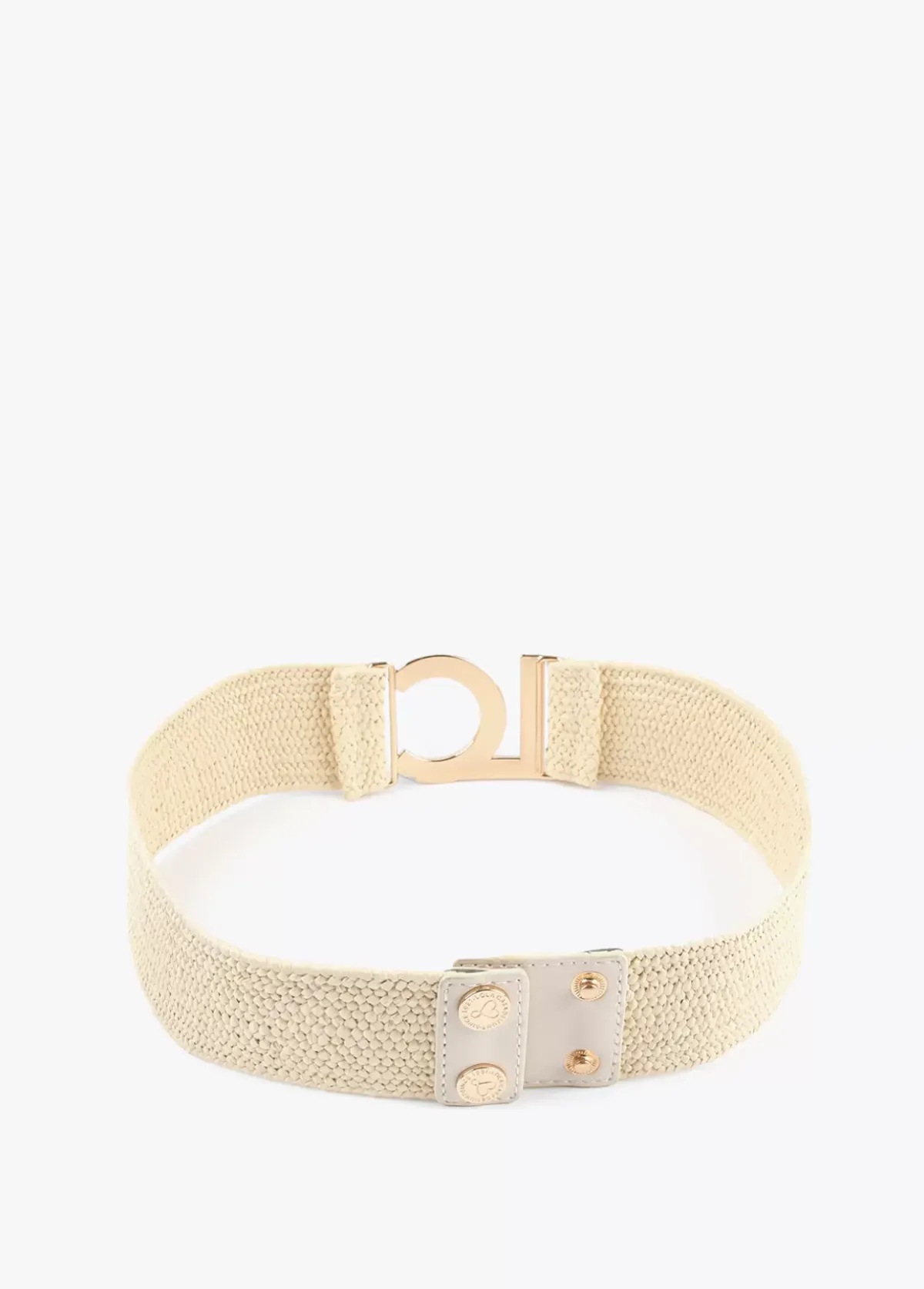 Clearance Cinturón elástico efecto ráfia Accesorios