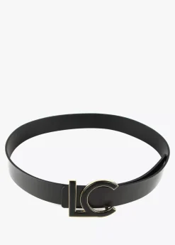 New Cinturón hebilla forrada efecto piel Cinturones