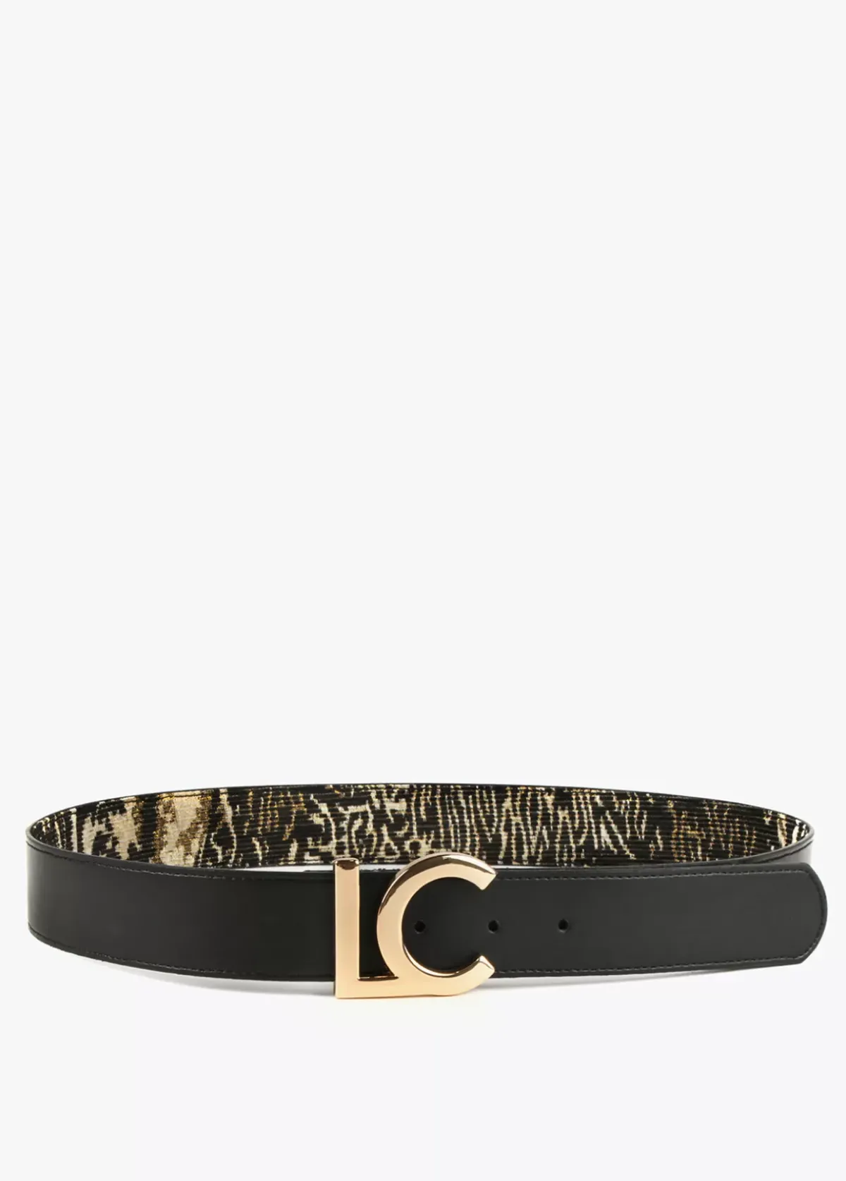 Sale Cinturón jacquard Animal Print|Cinturones