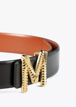 Outlet Cinturón piel reversible Cinturones