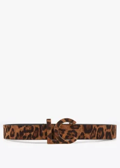 Best Cinturón reversible animal print Cinturones|Animal Print