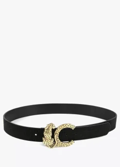 Outlet Cinturón reversible animal print Cinturones