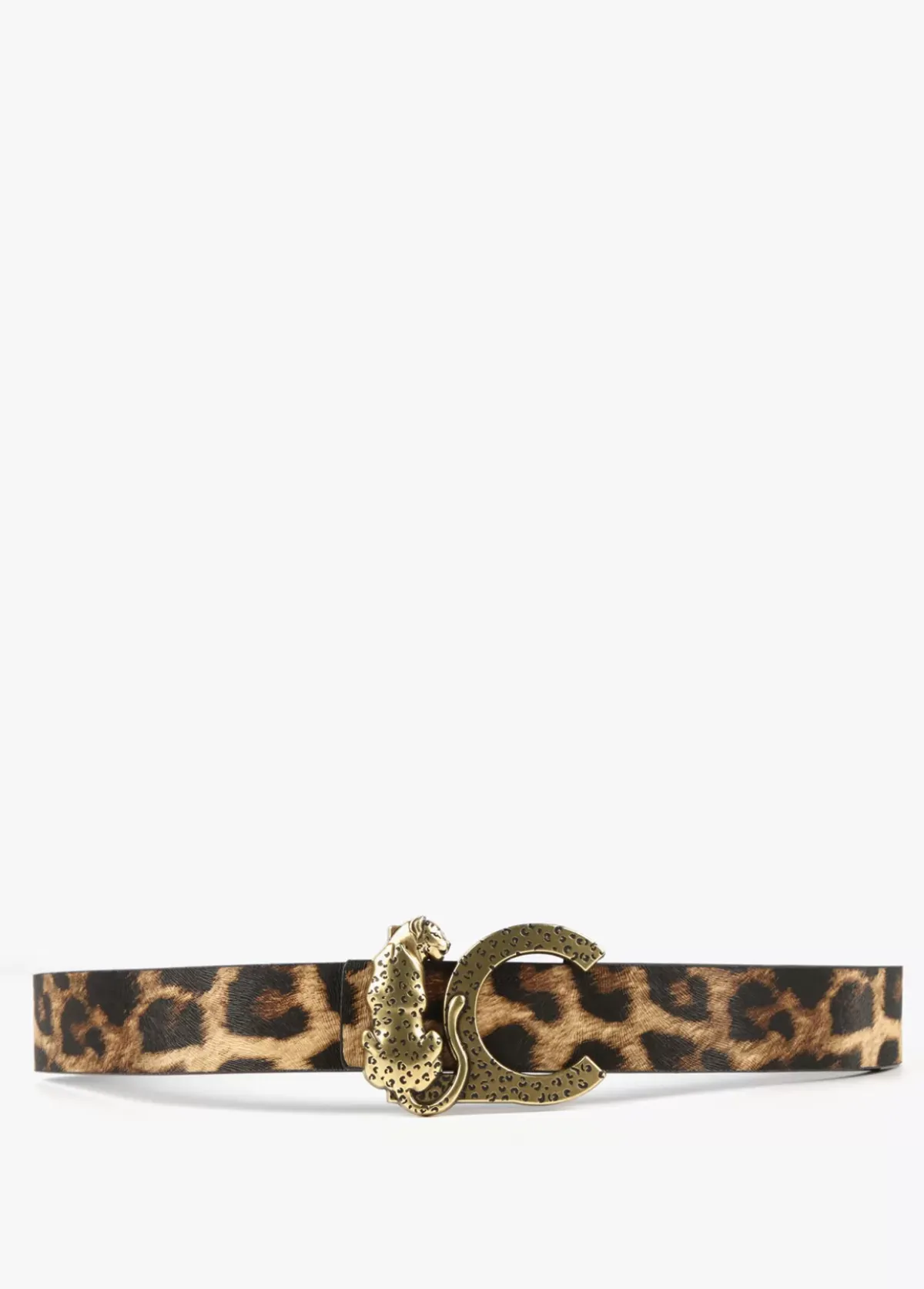 Clearance Cinturón reversible animal print Animal Print|Cinturones