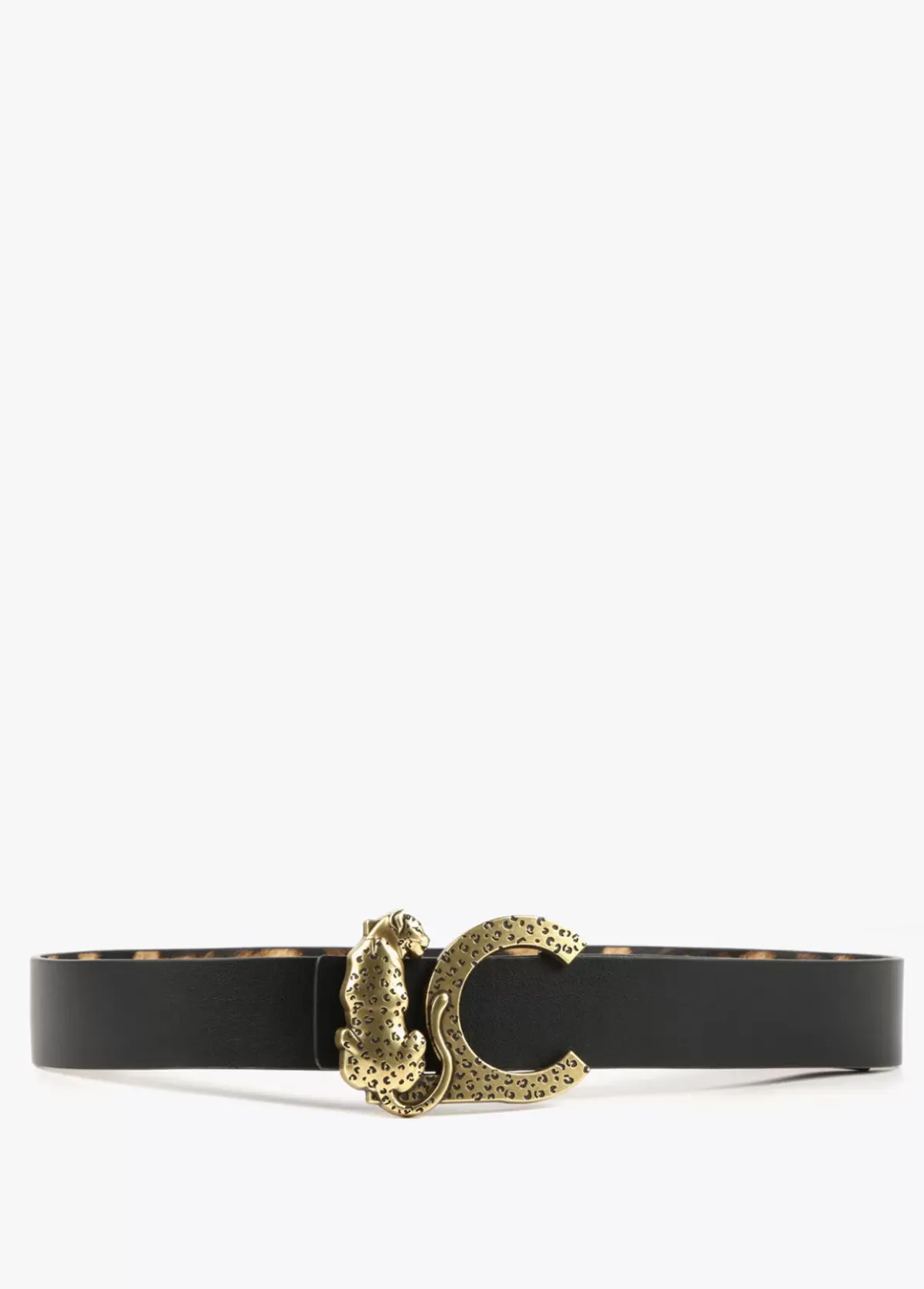 Clearance Cinturón reversible animal print Animal Print|Cinturones