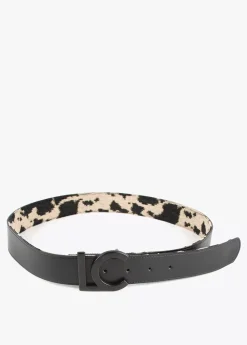 Cinturón reversible animal Animal Print|Cinturones