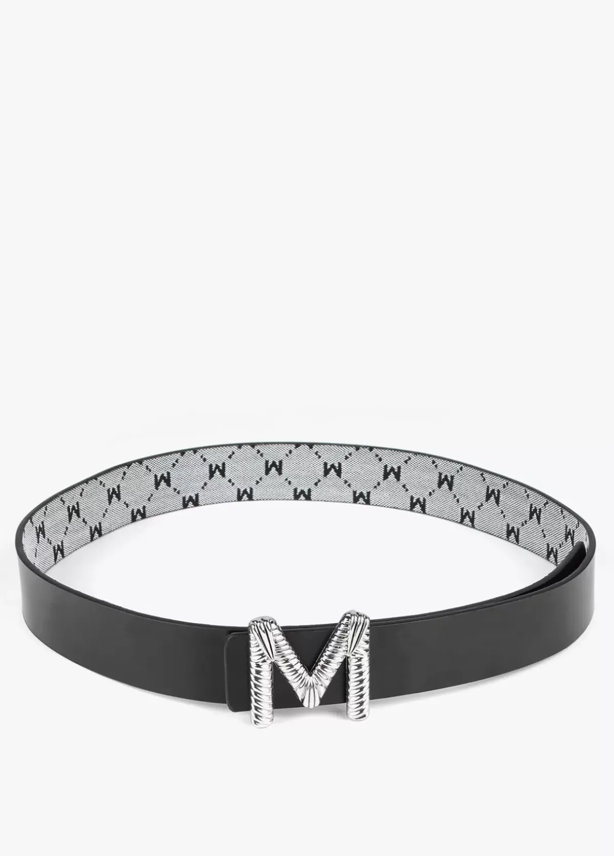 Outlet Cinturón reversible gris y negro Cinturones