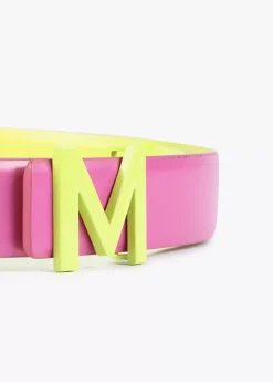 Outlet Cinturón reversible hebilla fluor Accesorios