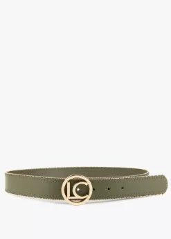 Discount Cinturón ribete dorado Cinturones