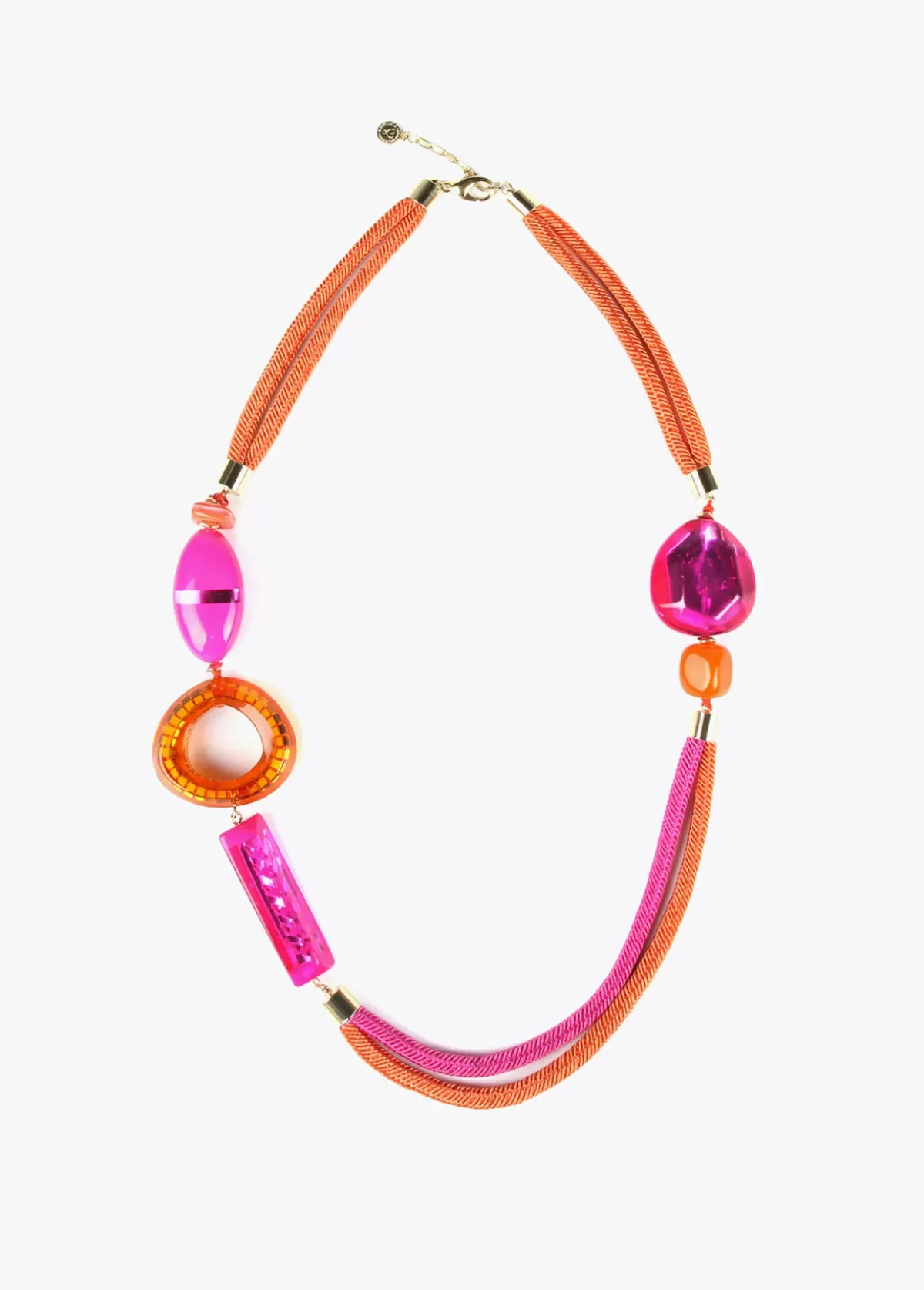 Discount Collar cordón y abalorios Bisuteria