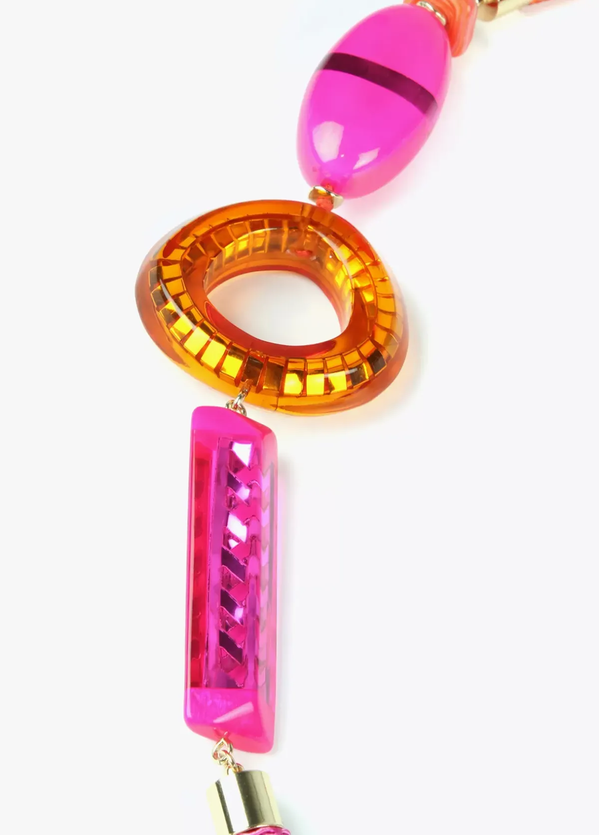 Discount Collar cordón y abalorios Bisuteria