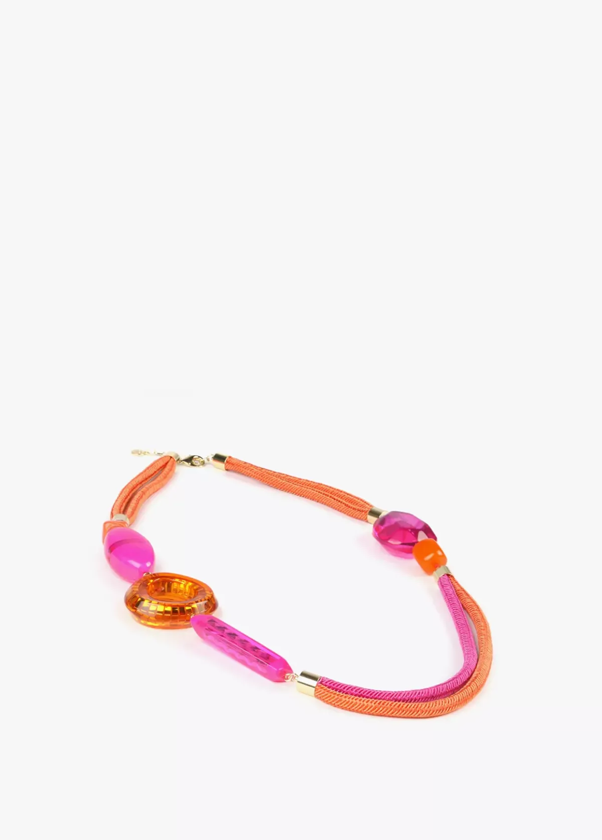 Discount Collar cordón y abalorios Bisuteria