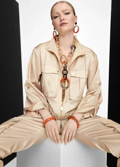 Clearance Collar de aros bicolor Bisuteria