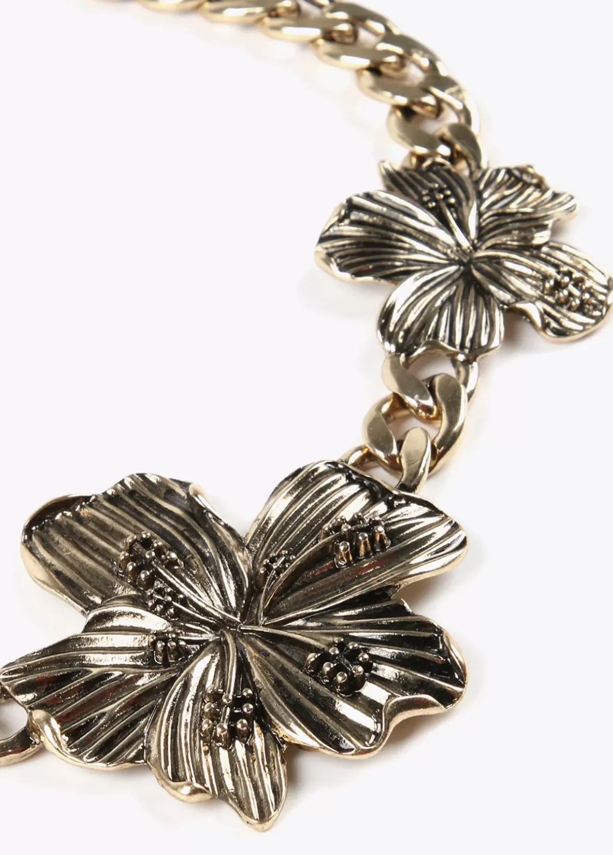 Discount Collar con flores Bisuteria