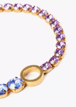 Collar gargantilla de cristales Bisuteria