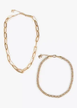 Discount Collar gargantilla doble Collares