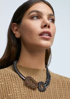 Online Collar gargantilla doble pieza Collares