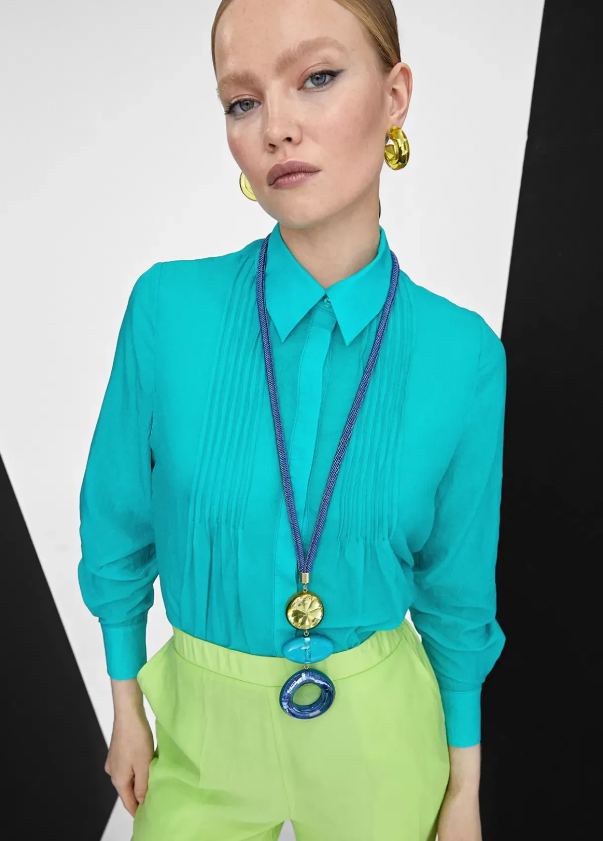 Clearance Collar maxi piezas de colores Bisuteria