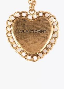 Collar medalla corazón Collares