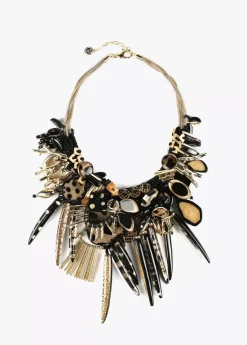 Online Collar multi abalorios estilo africano Bisuteria