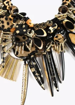 Online Collar multi abalorios estilo africano Bisuteria