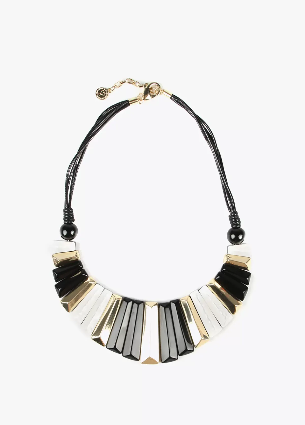 Sale Collar multi piezas tricolor Bisuteria