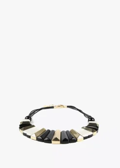 Sale Collar multi piezas tricolor Bisuteria