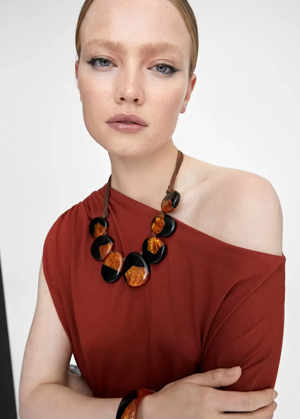 Collar piezas etnicas Bisuteria