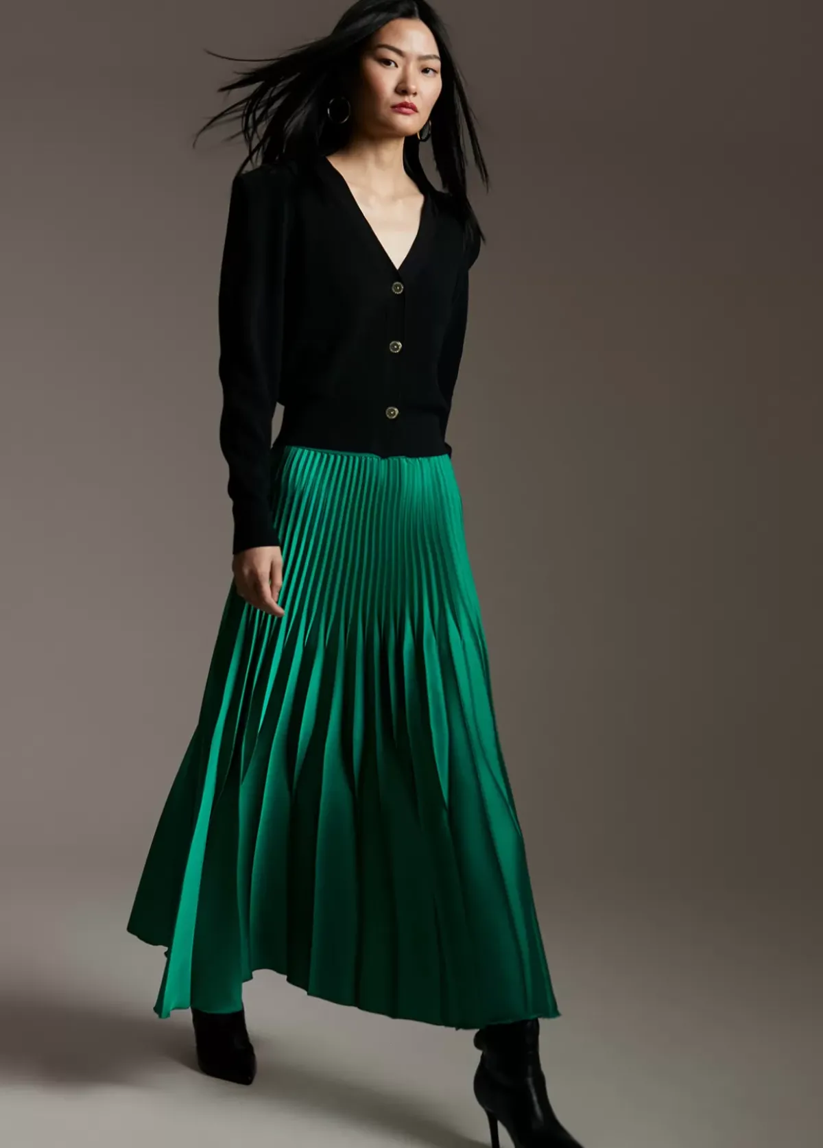 Online Cárdigan con hombreras Punto