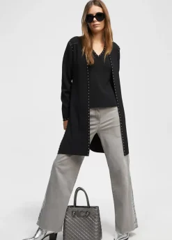 Discount Cárdigan de punto tachas Punto