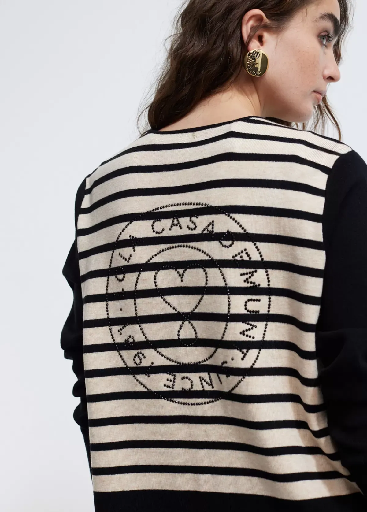 Online Cárdigan de rayas Punto