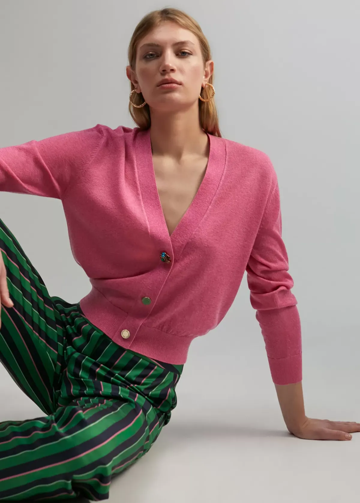 Cárdigan detalle botones Punto