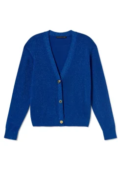 Online Cárdigan detalle botones Punto