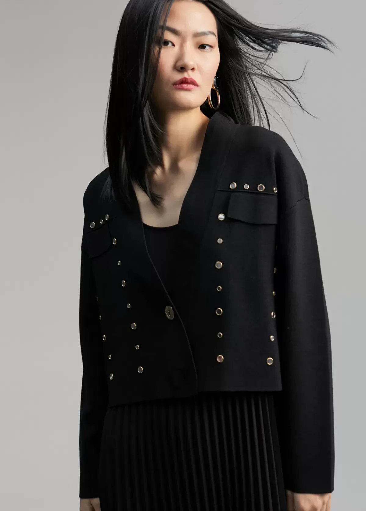 New Cárdigan detalle espejos Punto