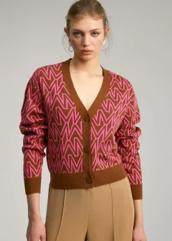 Online Cárdigan monograma Punto